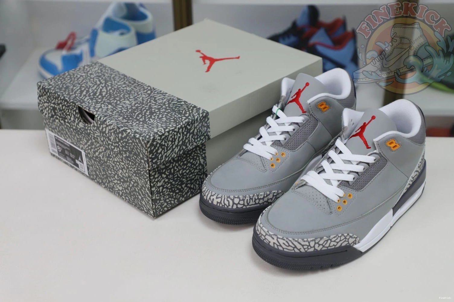 Jordan 3 grey